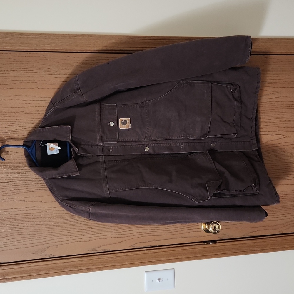 VINTAGE Carhartt Coat Size Men's Large Tall